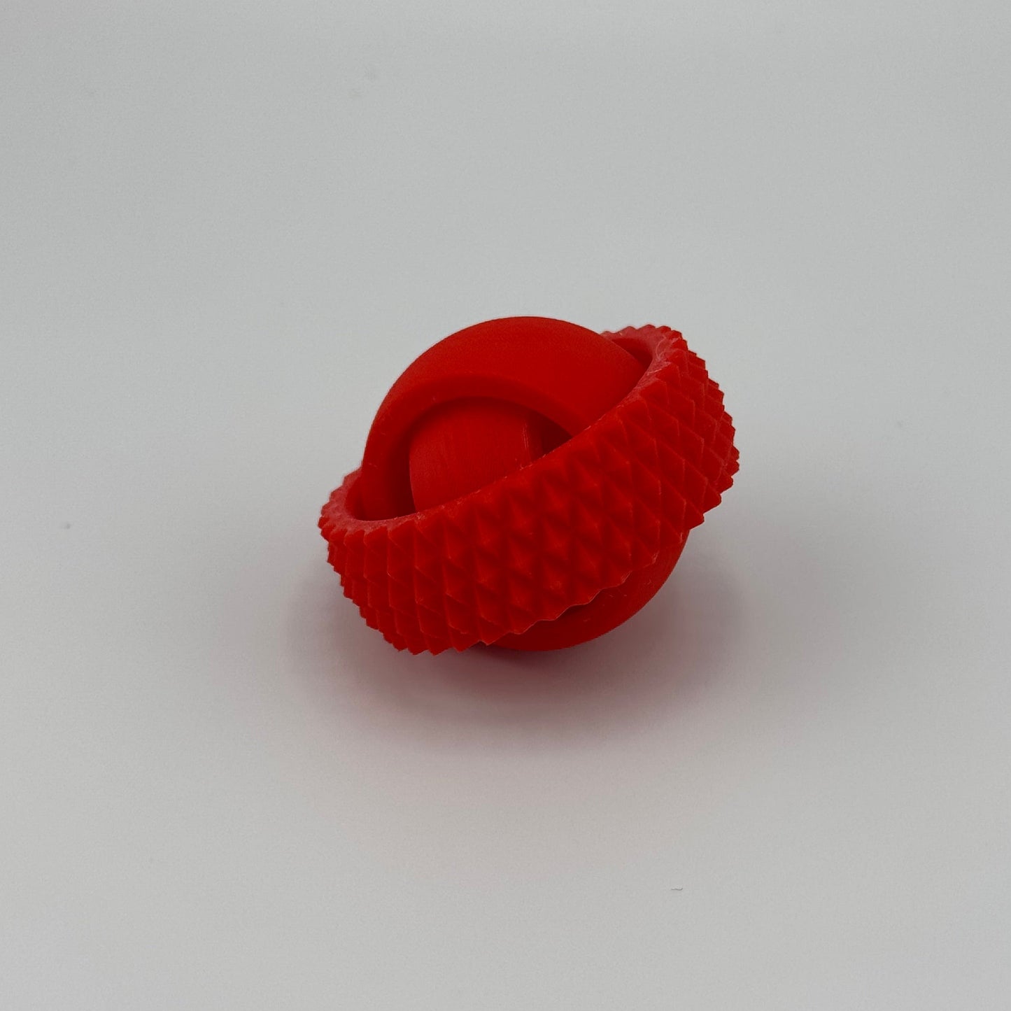 Red Spiky Gyro Fidget