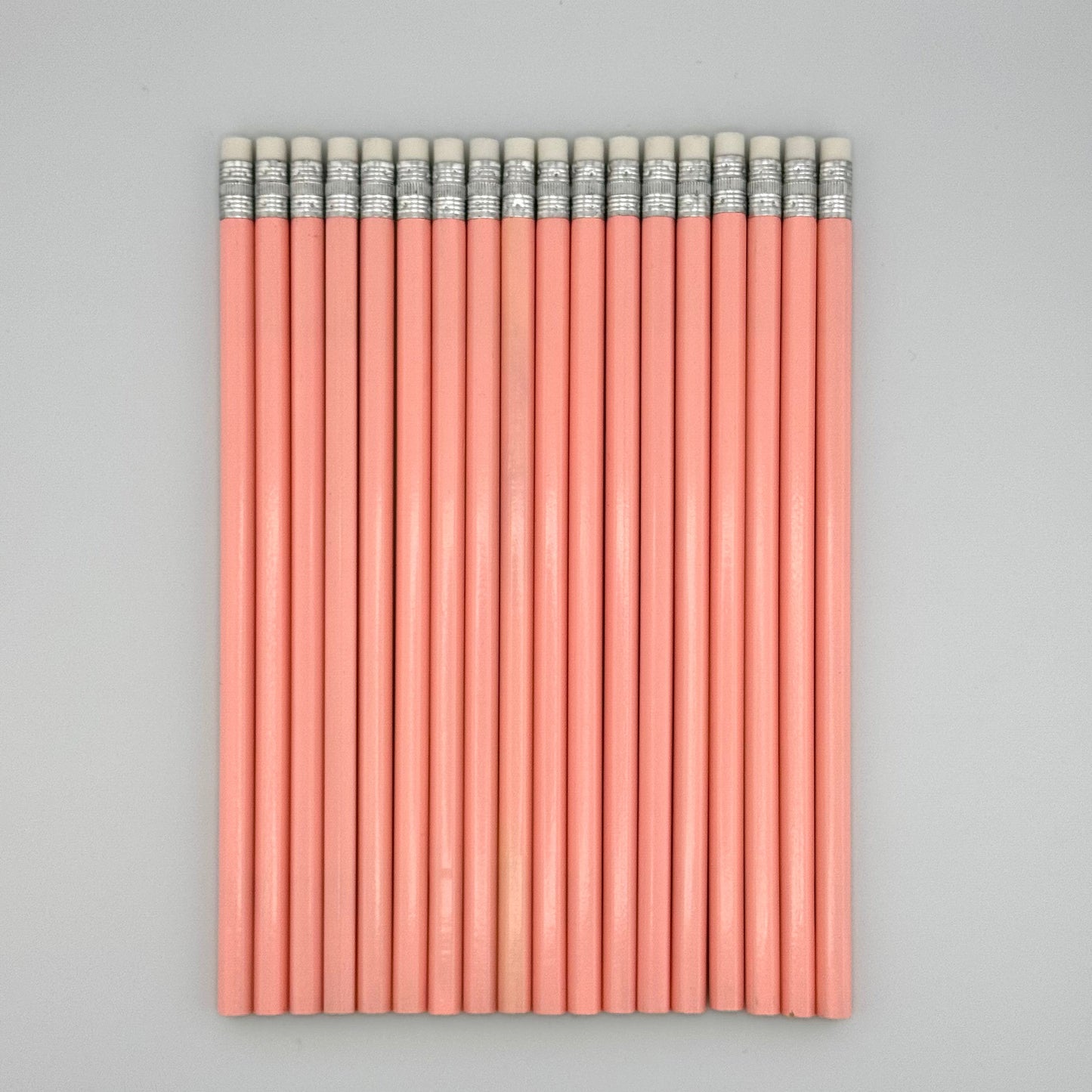 All Pastel Pink Personalized Pencils