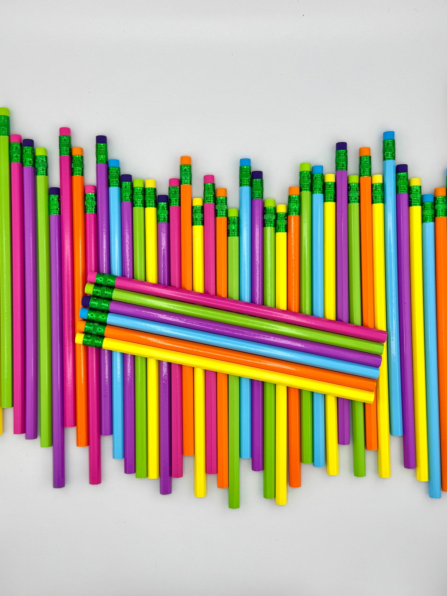 All Vibrant Multi Pack Personalized Pencils