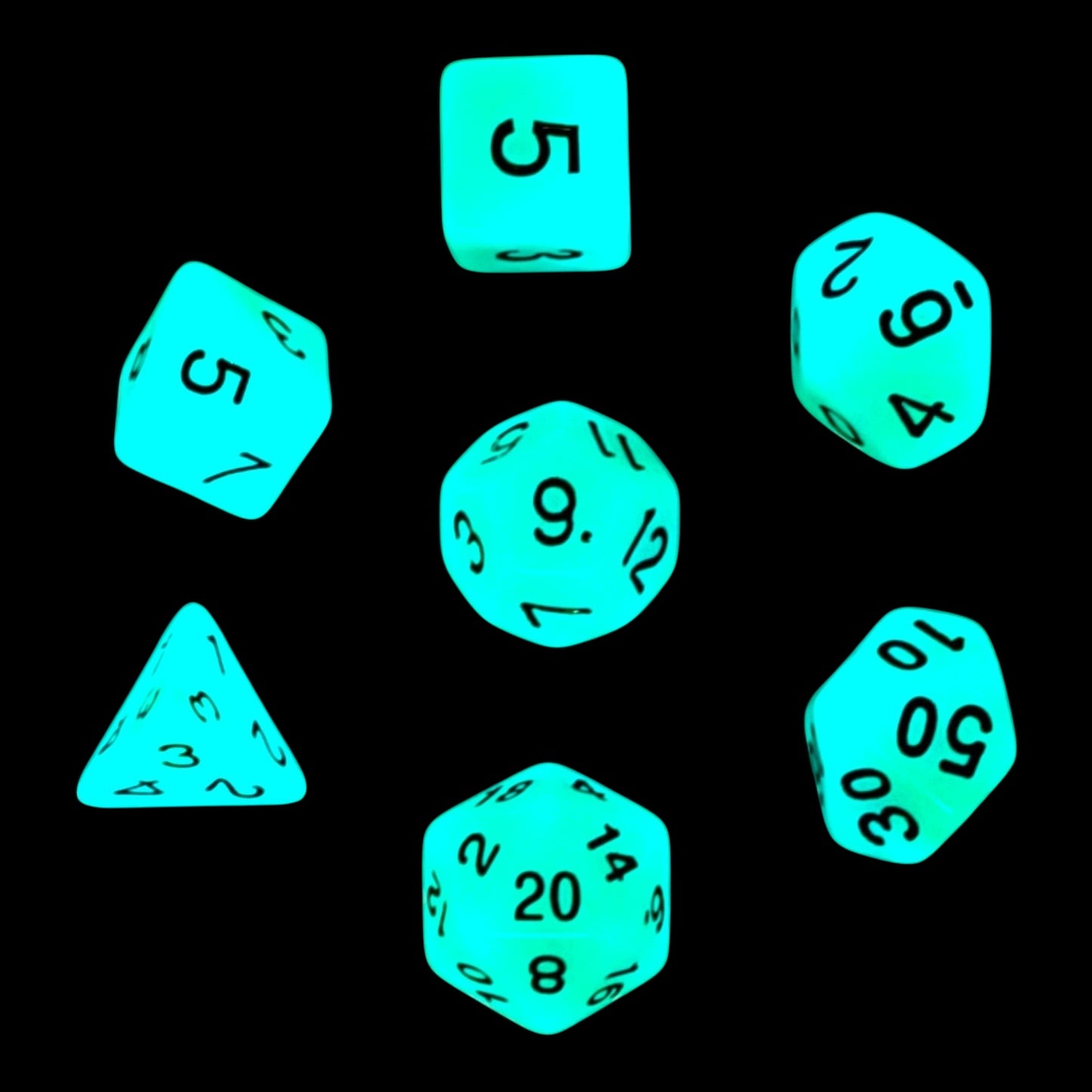 Enchanted Grotto Dice set