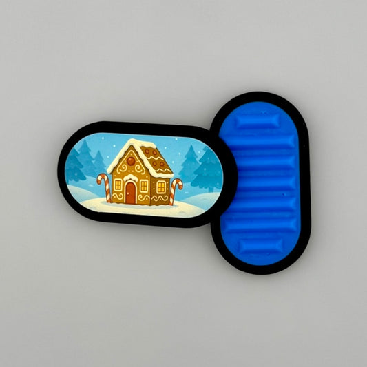 Gingerbread House Fidget Slider