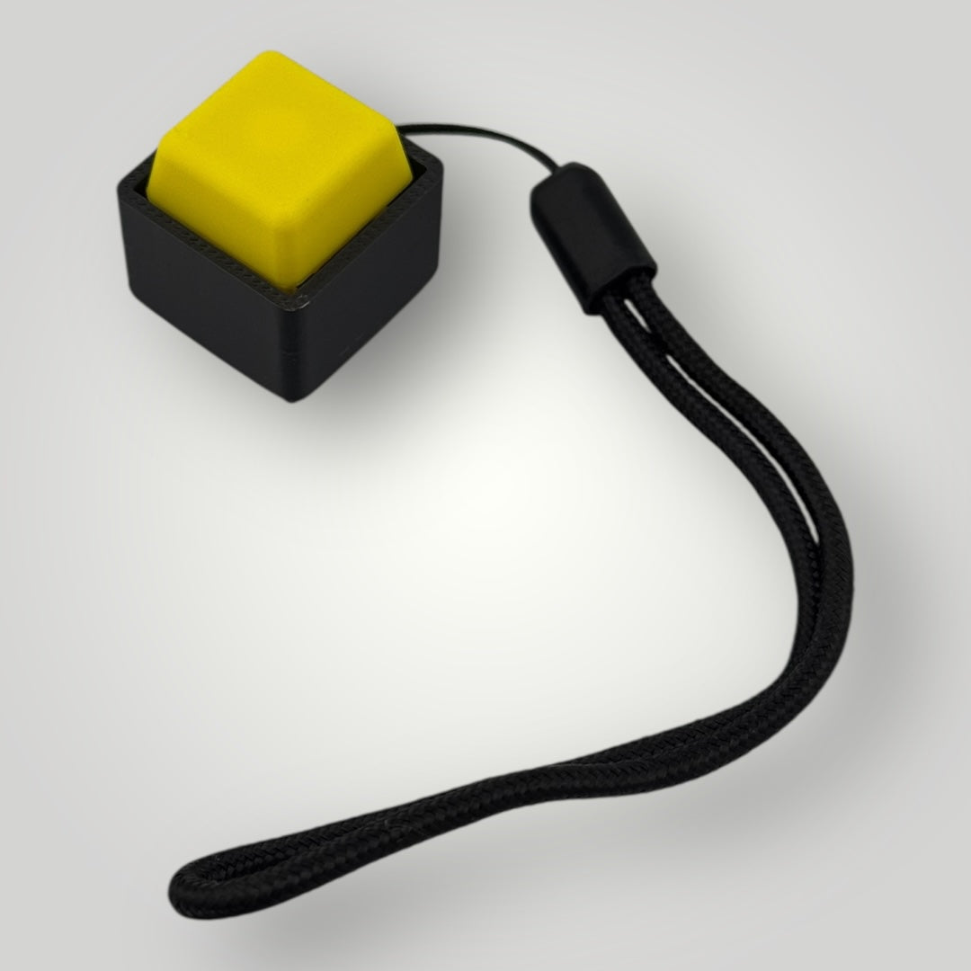 1 Mechanical Keyboard Fidget Clicker Toy Keychain