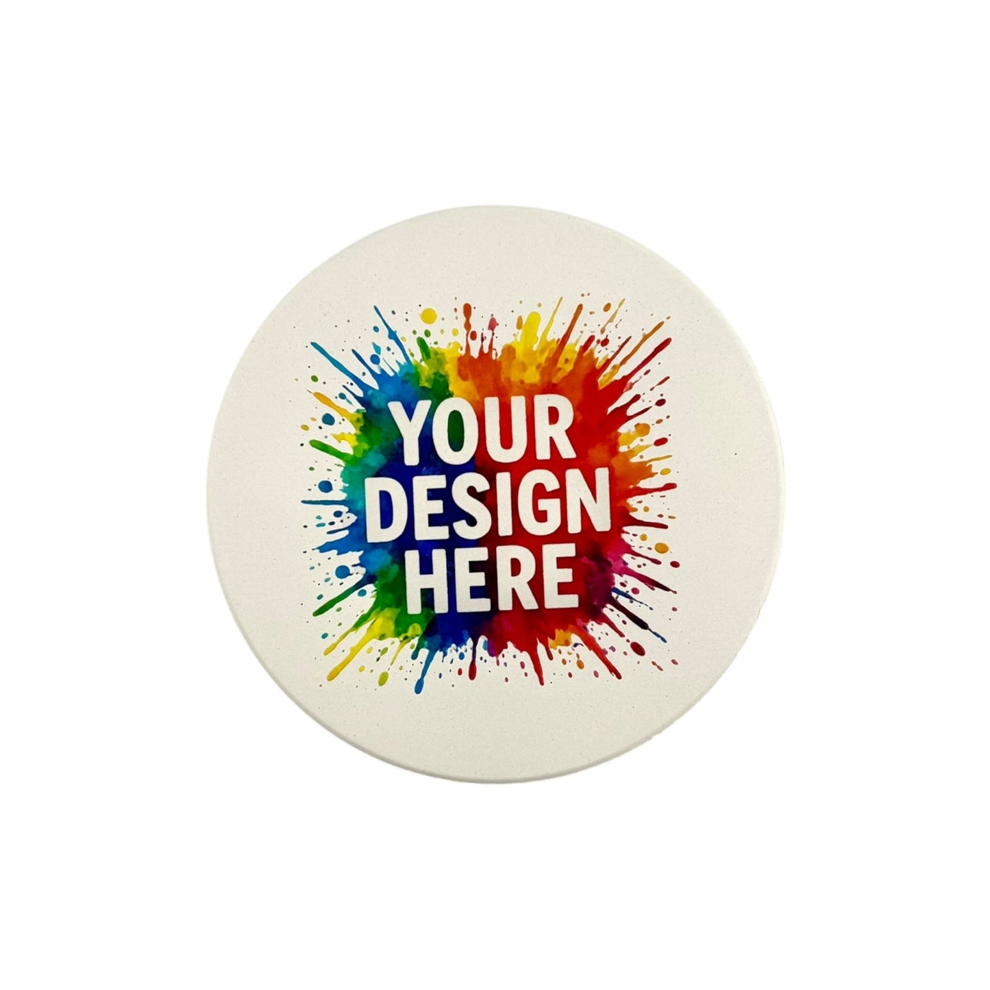 Custom Ceramic Coaster – Full-Color UV Printed