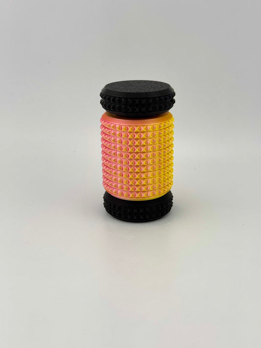 Pink Lemonade Dual Color PrismaRoll - Textured Sensory Keychain Fidget