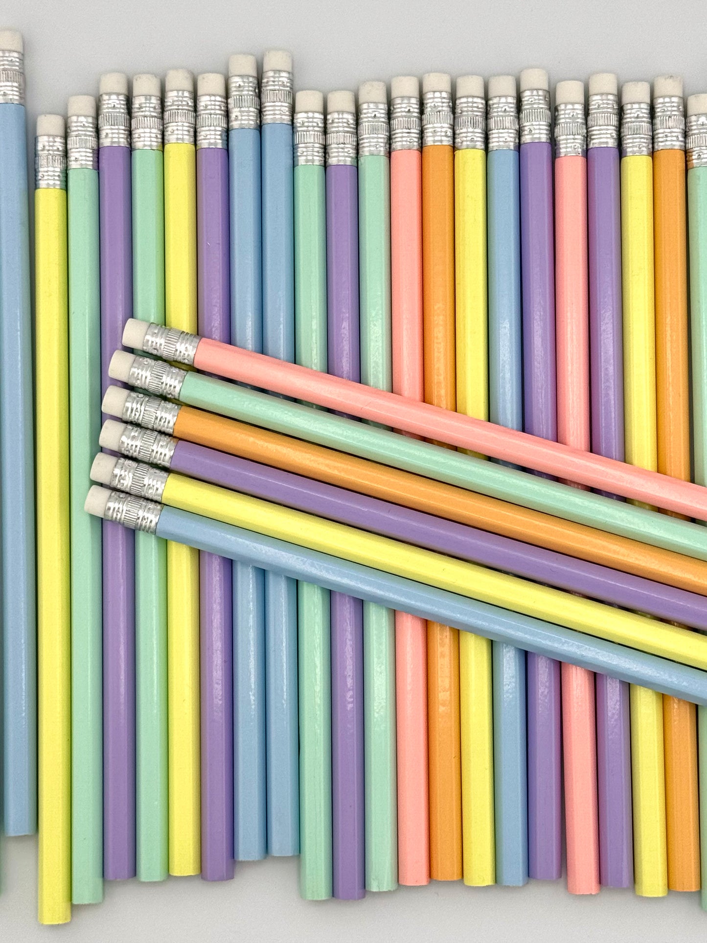 All Pastel Multi Pack Personalized Pencils