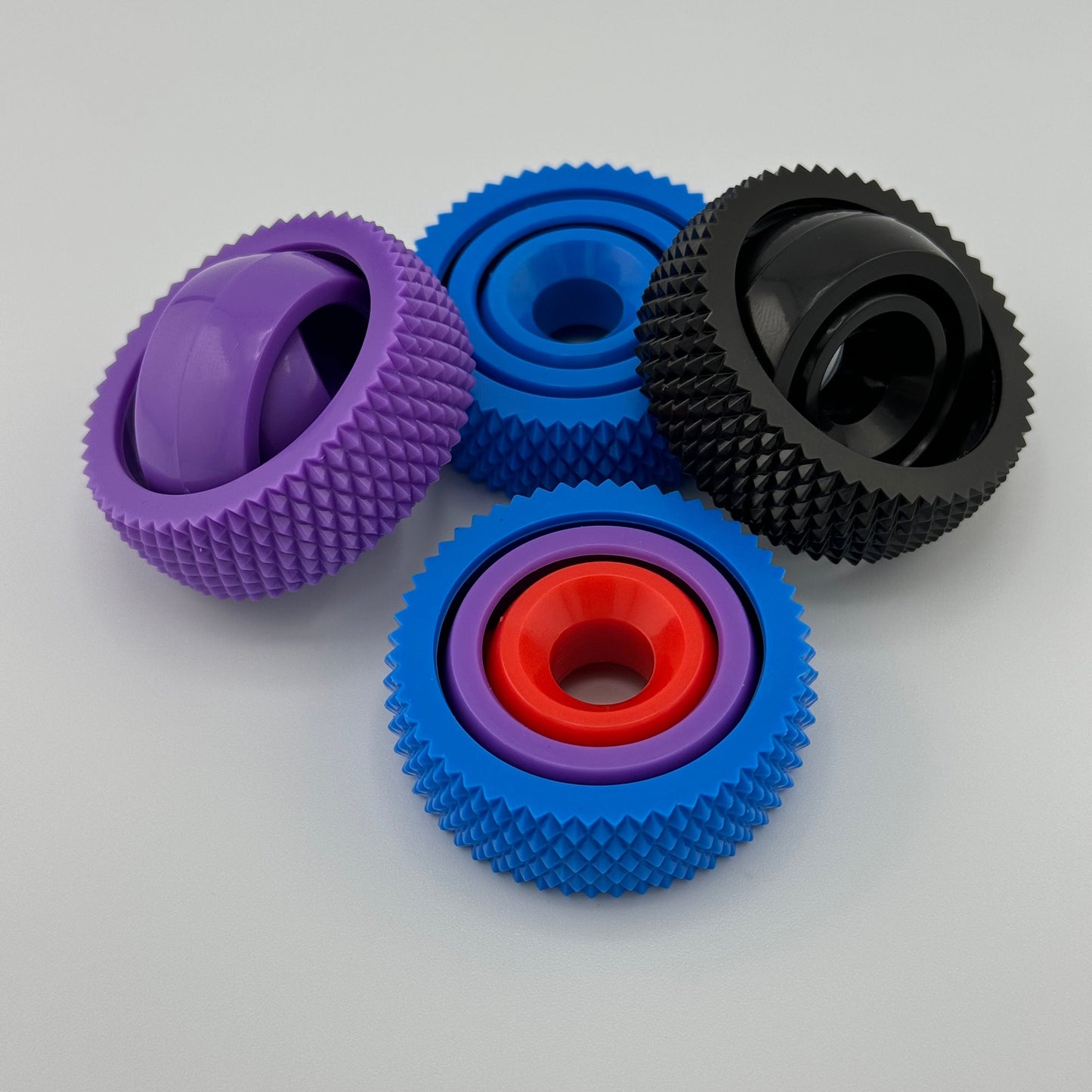 Textured Gyro Fidget Spinner - Durable