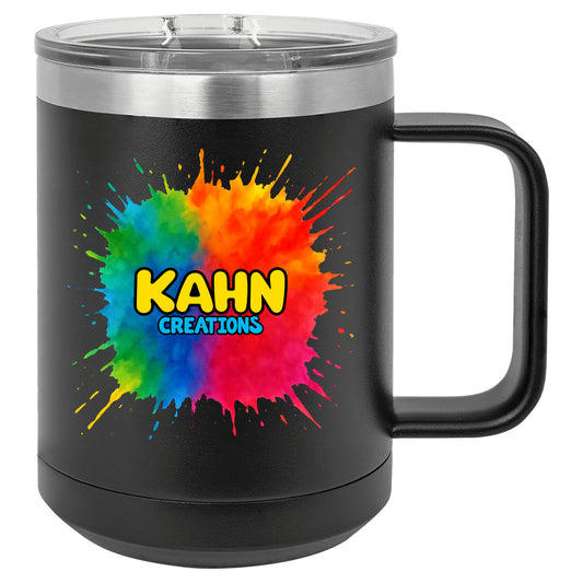 15 oz Coffee Mug, add your logo or design! UV printed on.