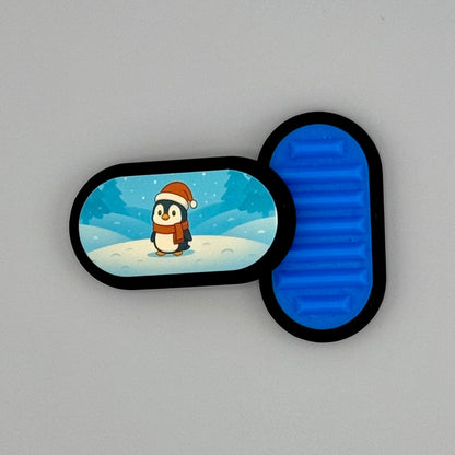 Fidget Slider - Silent or Clicky