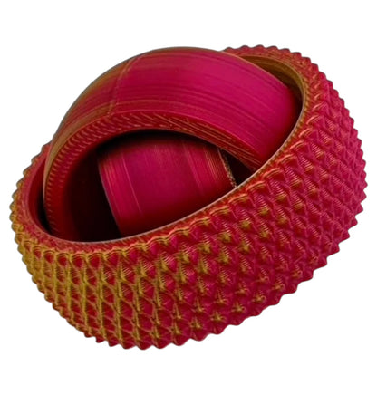 Zweifarbiges strukturiertes Gyro Fidget