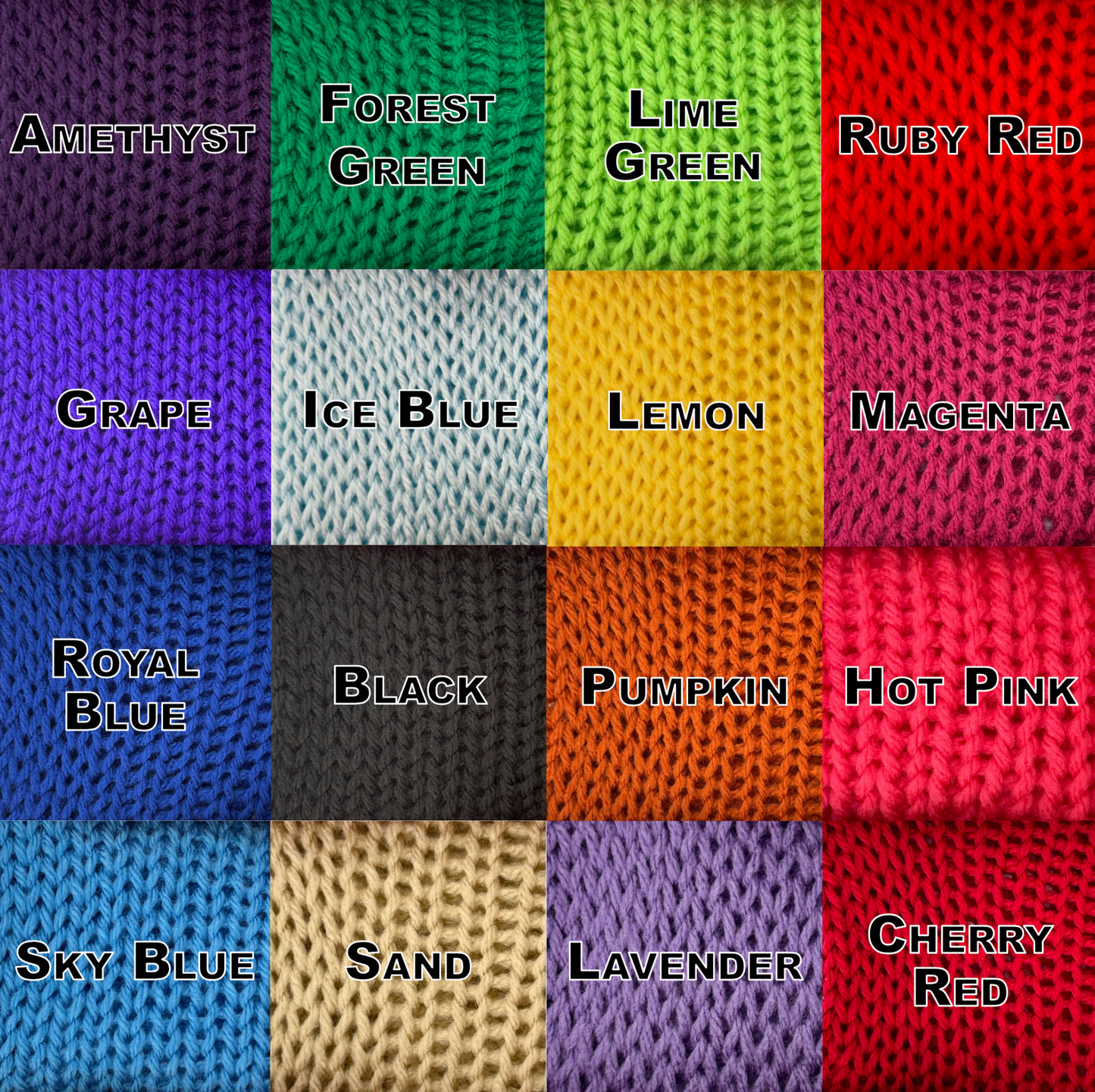 Knitted I-Cord - Custom Lengths for DIY Crafts & Decor