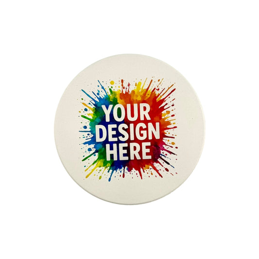 Custom Ceramic Coaster – Full-Color UV Printed